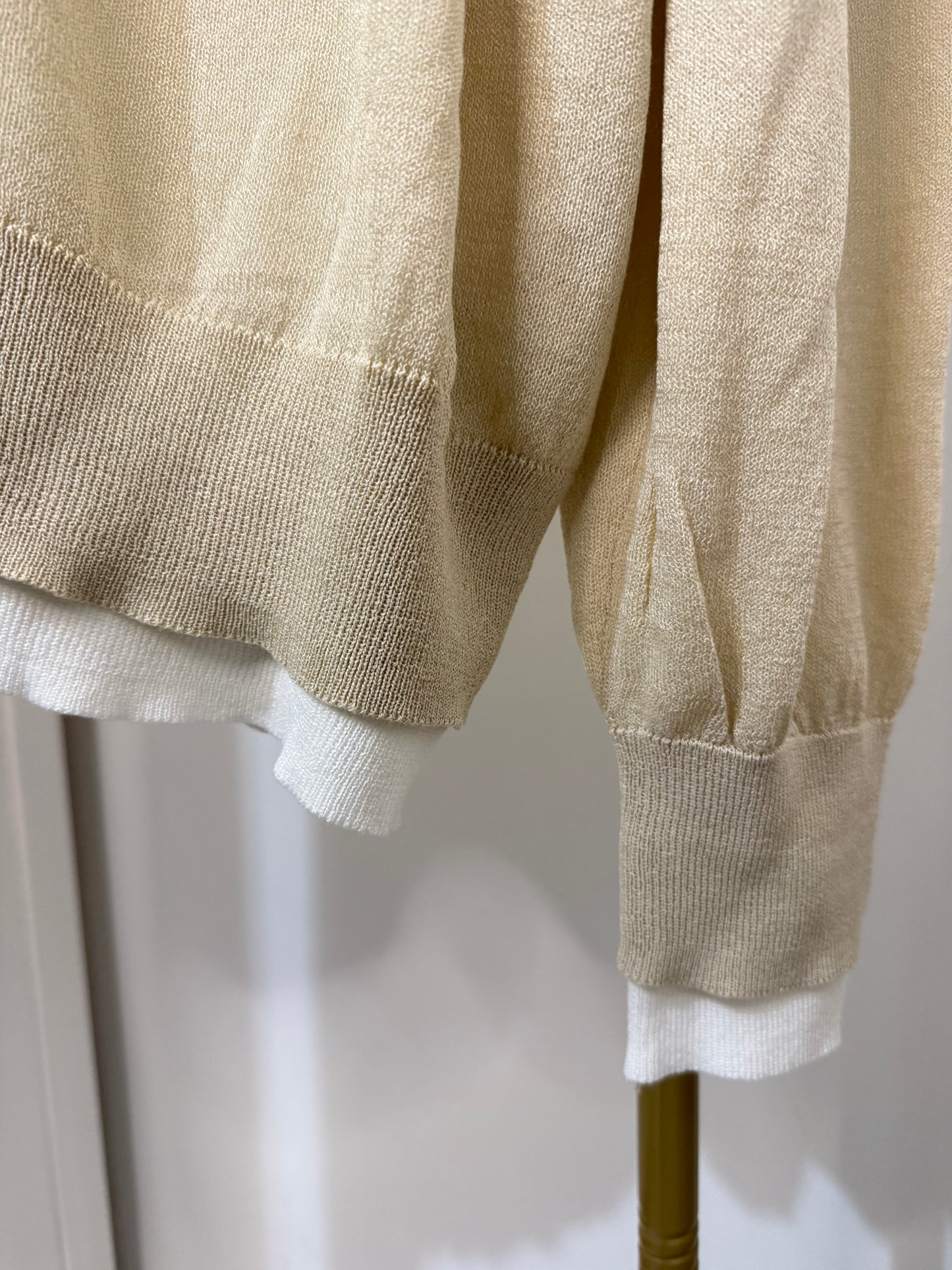 Zara Beige Knit Cardigan 3433/099