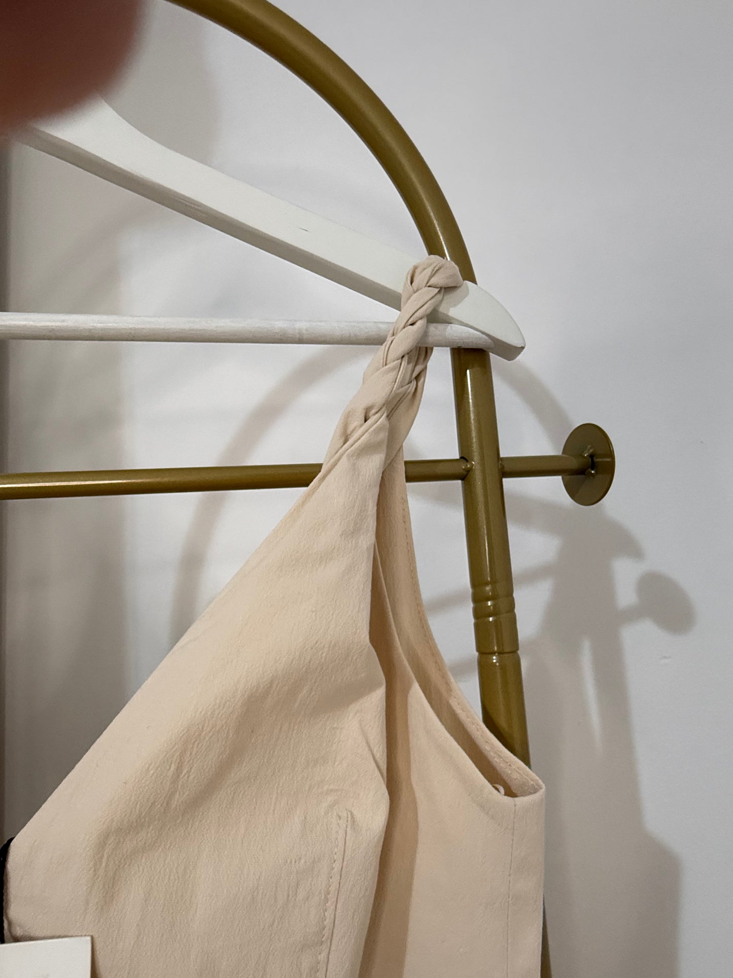 Zara beige sleeveless midi dress 8173/460