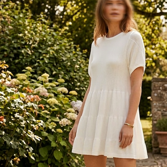 Zara White Mini Dress 0014/012