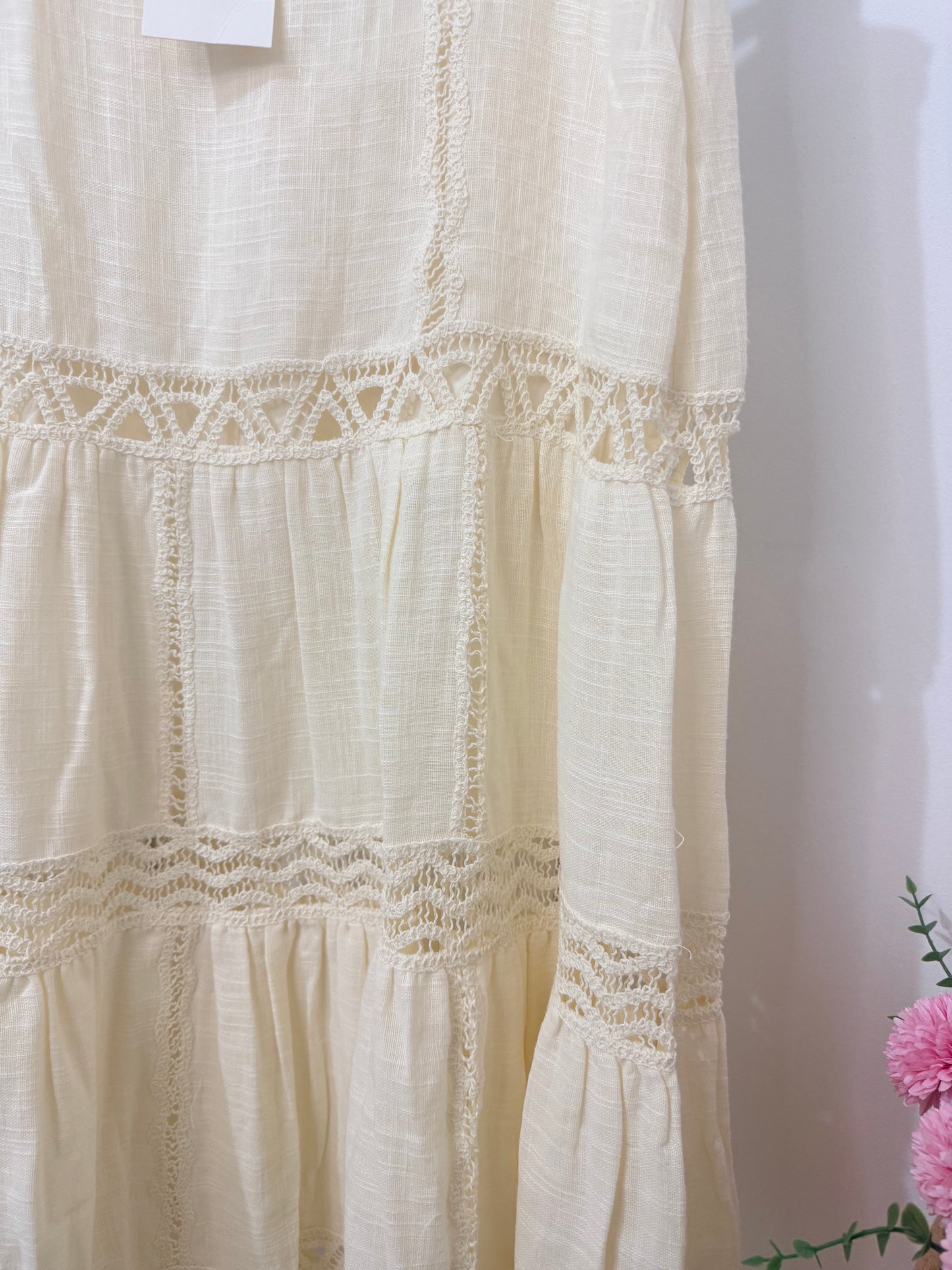 Zara Crochet Maxi Skirt