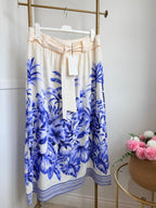 Printed Co Ord Set Blouse and Skirt