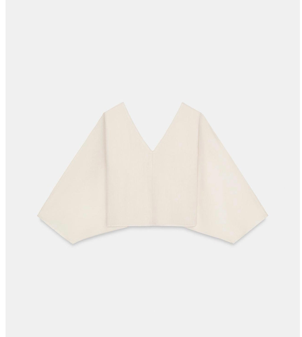 Beige Co Ord Set Top and Skirt