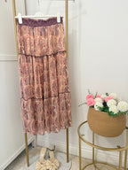 Zara Printed Midi Skirt 3897/085