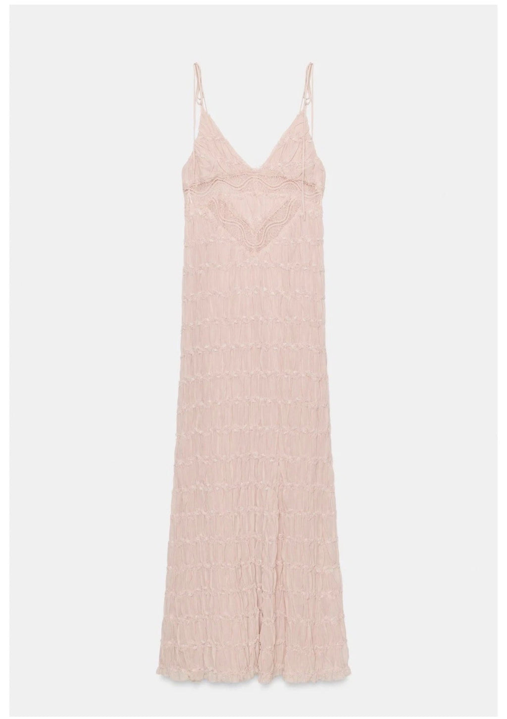 Pink Camisole Maxi Dress