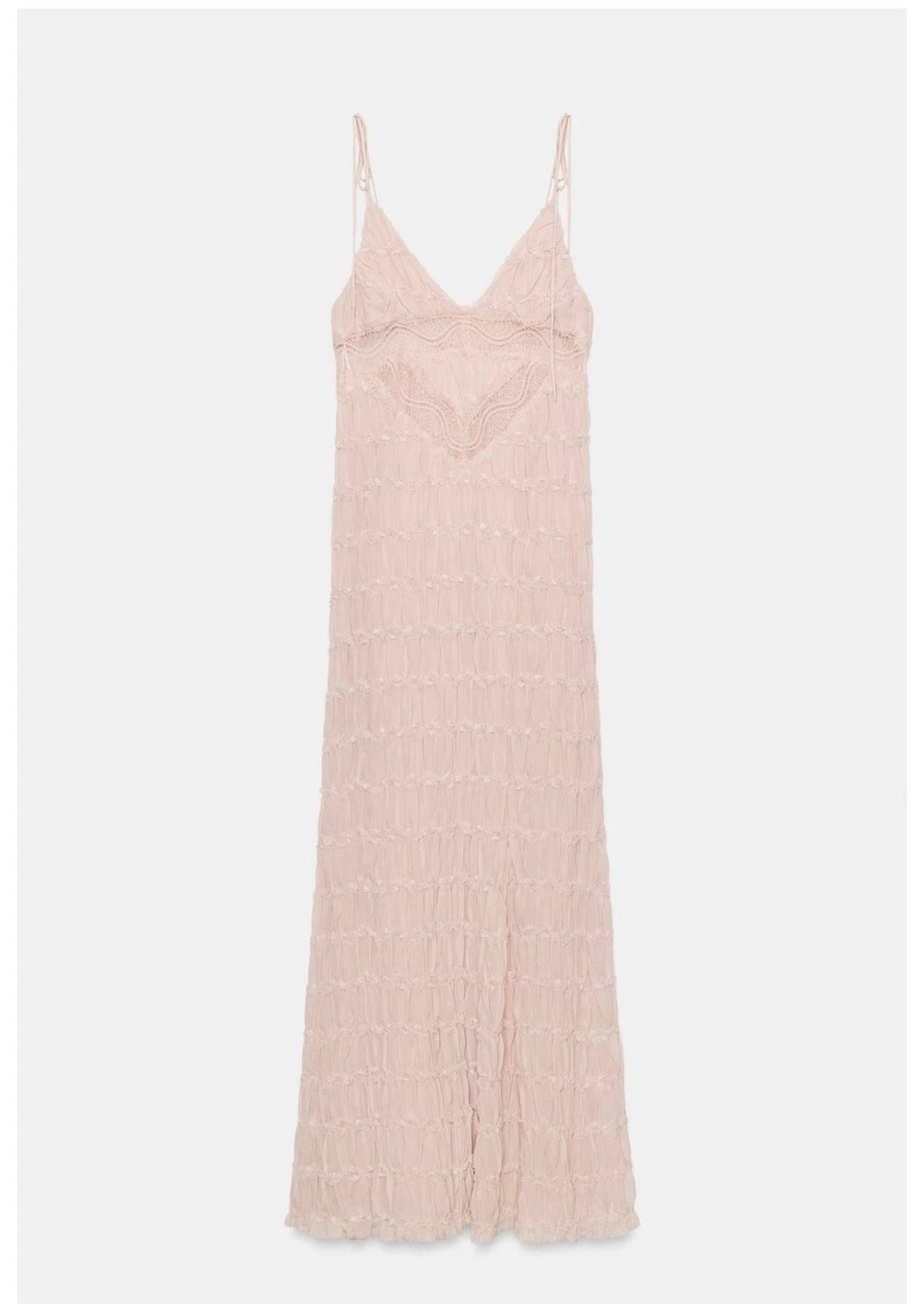 Pink Camisole Maxi Dress