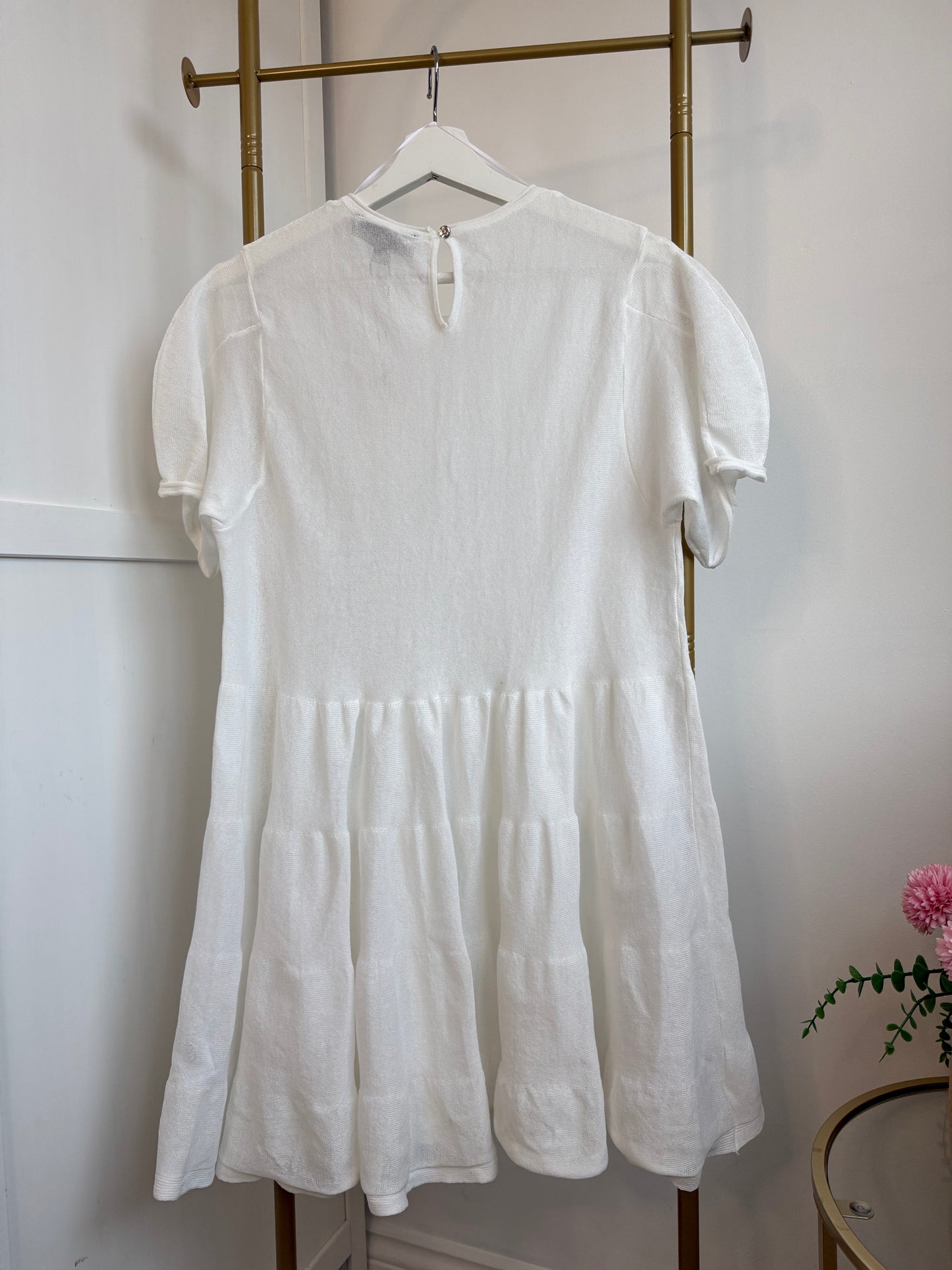 Zara White Mini Dress 0014/012