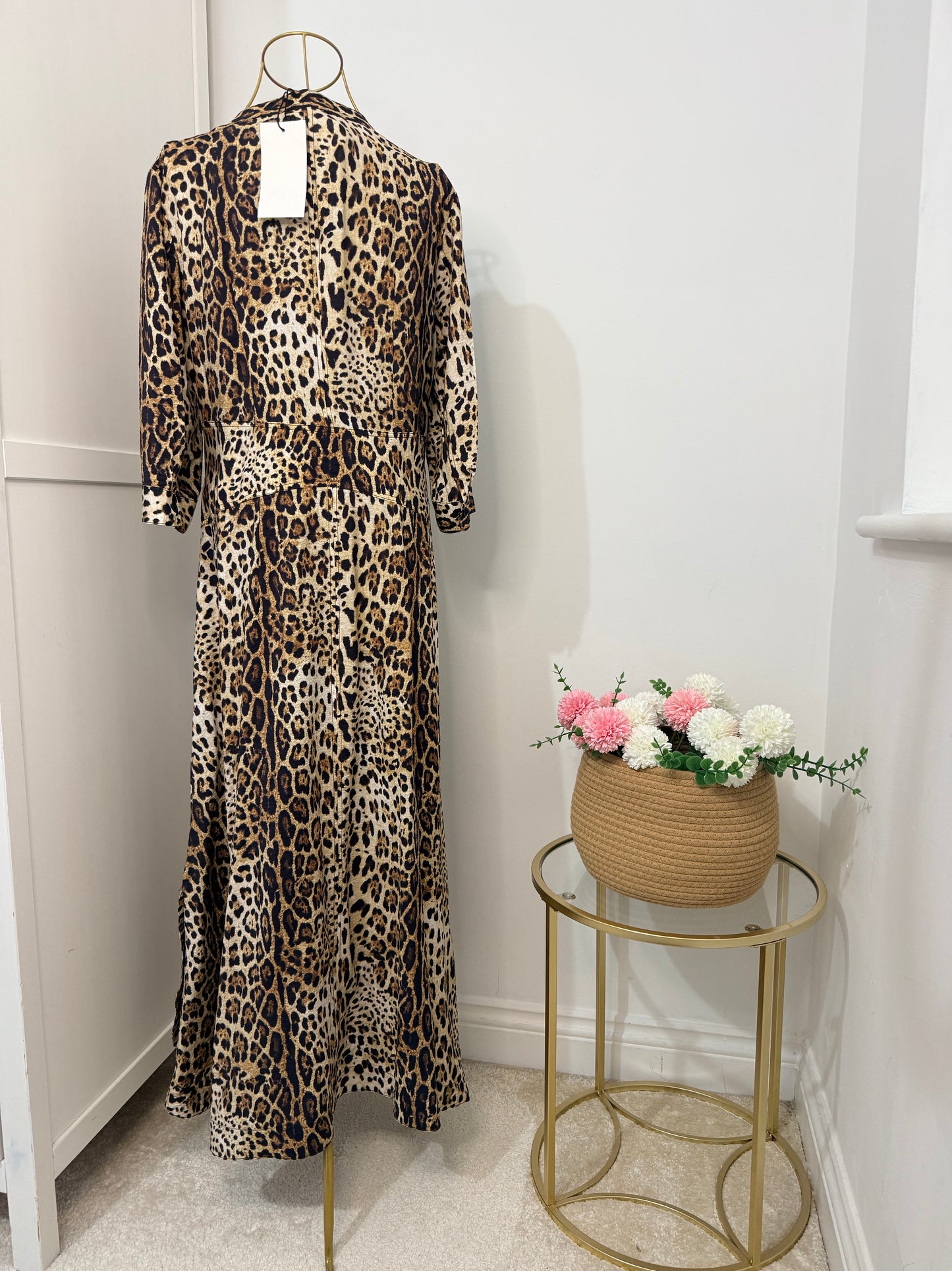 Zara animal print midi dress 8246/144