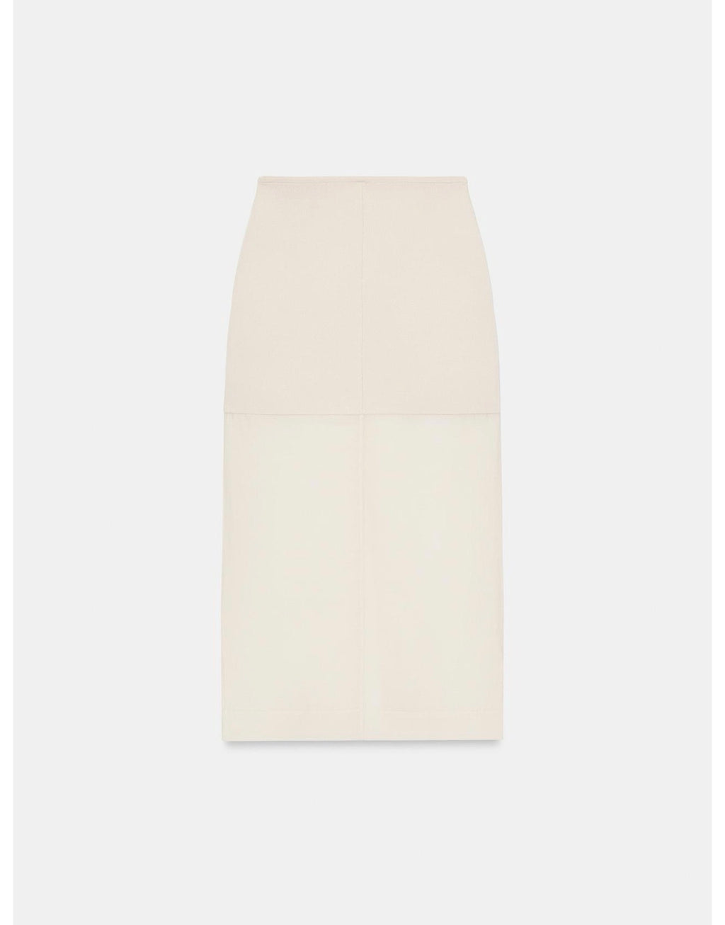 Beige Co Ord Set Top and Skirt