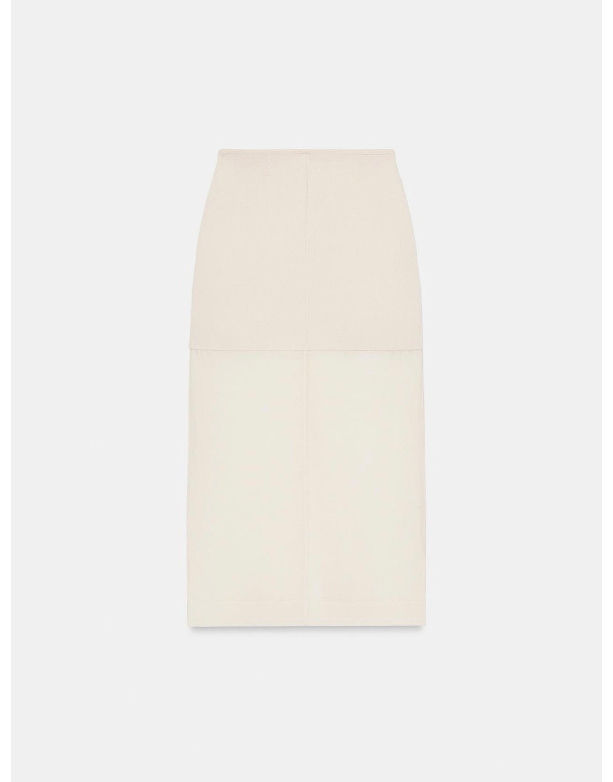 Beige Co Ord Set Top and Skirt