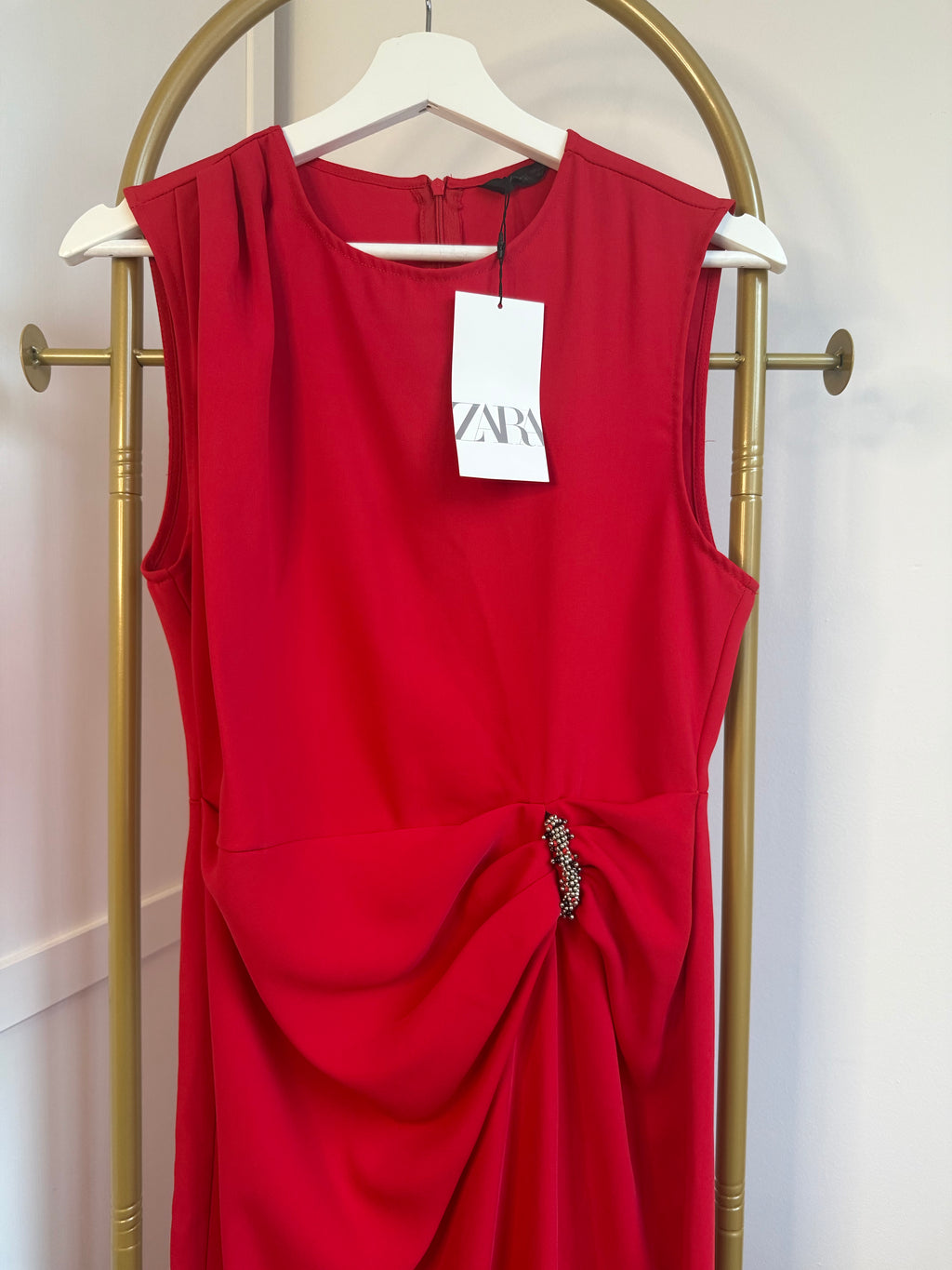 Red Midi Dress