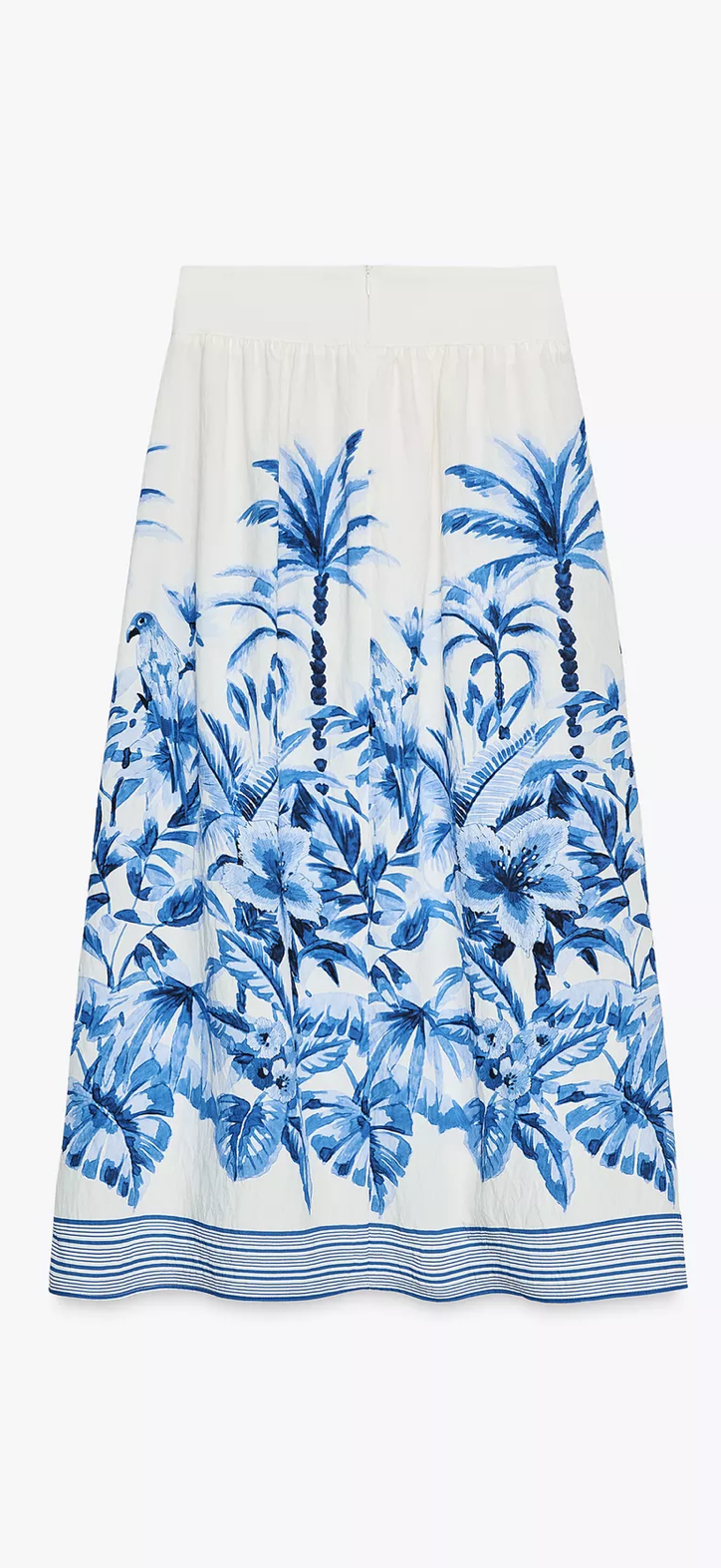 Printed Co Ord Set Blouse and Skirt