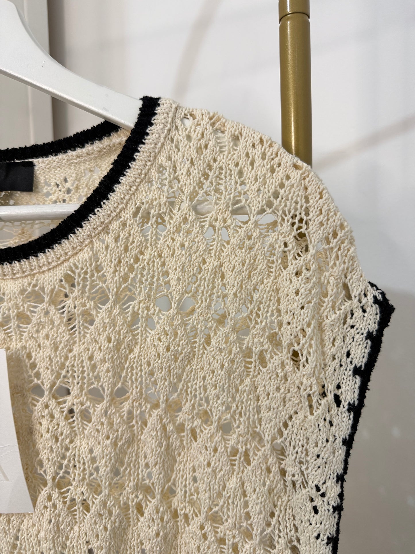Zara Open Knit Top 0234/099