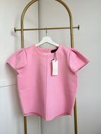 Pink Short Sleeves Top