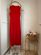 Red Midi Dress