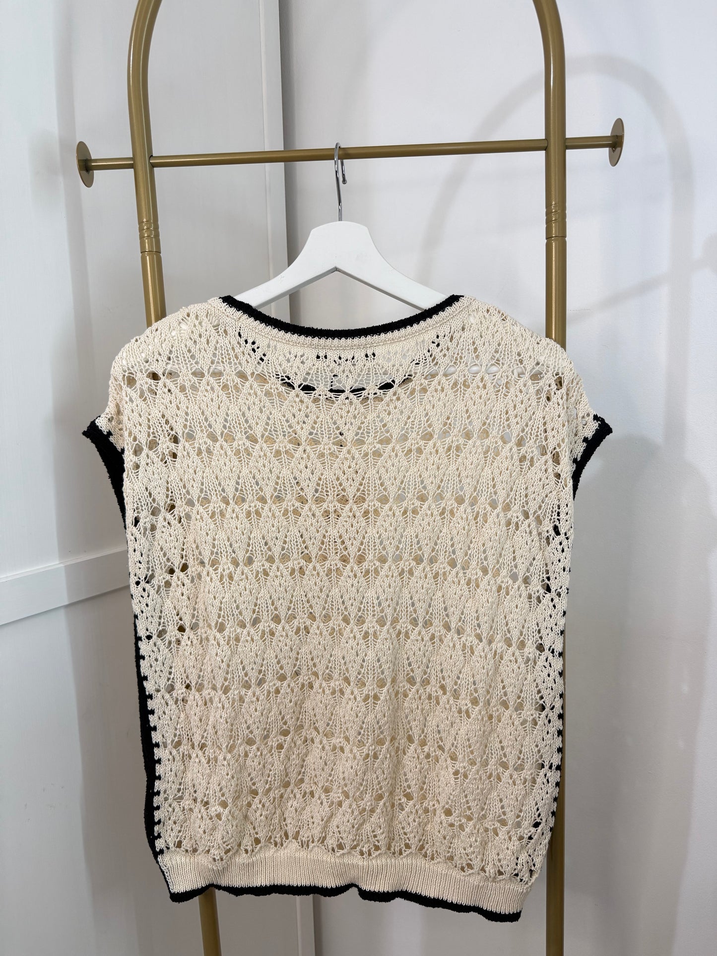 Zara Open Knit Top 0234/099