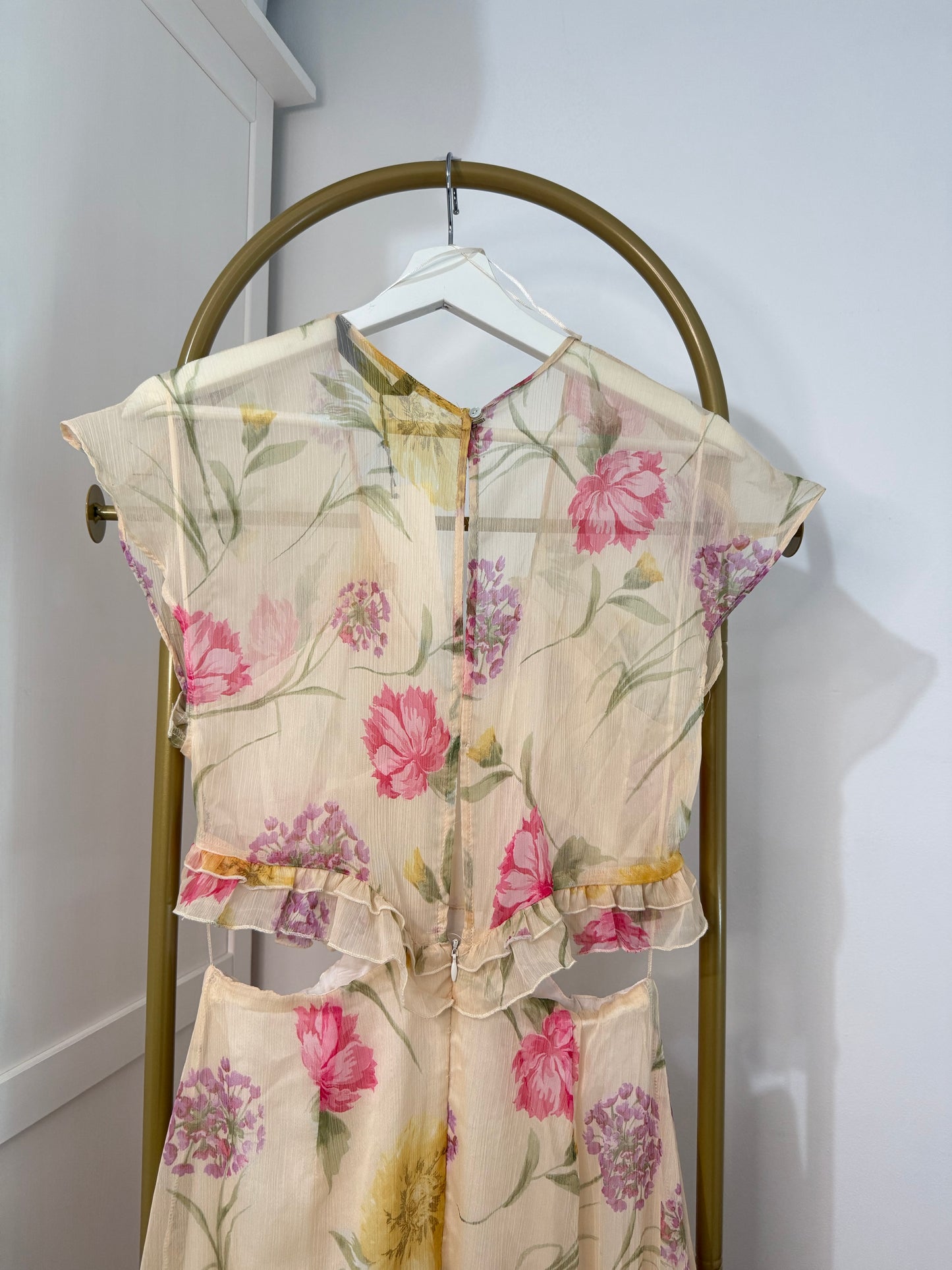 Zara Floral Midi Dress