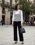Zara Black Tweed Waistcoat 5644/103