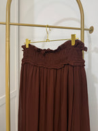 Zara brown midi skirt 5029/078