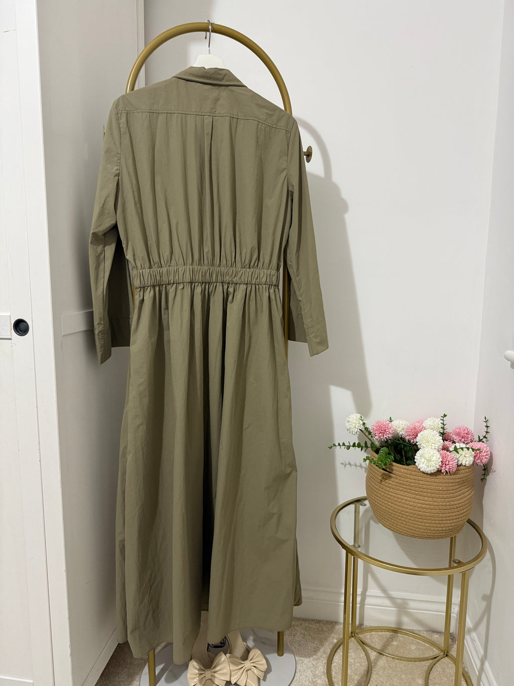 Zara Khaki Midi Dress 4088/260