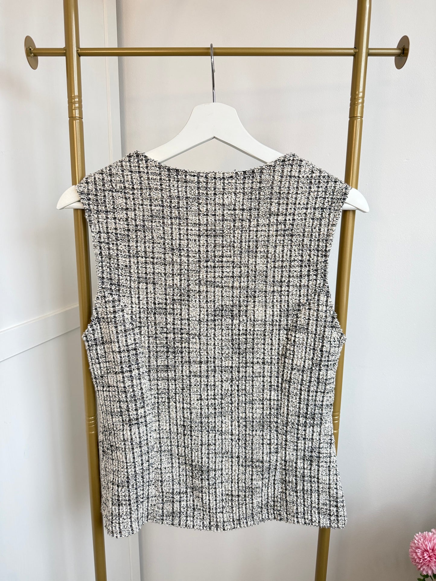 Zara Tweed Waistcoat