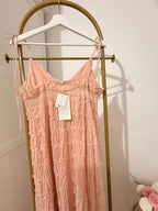 Pink Camisole Maxi Dress