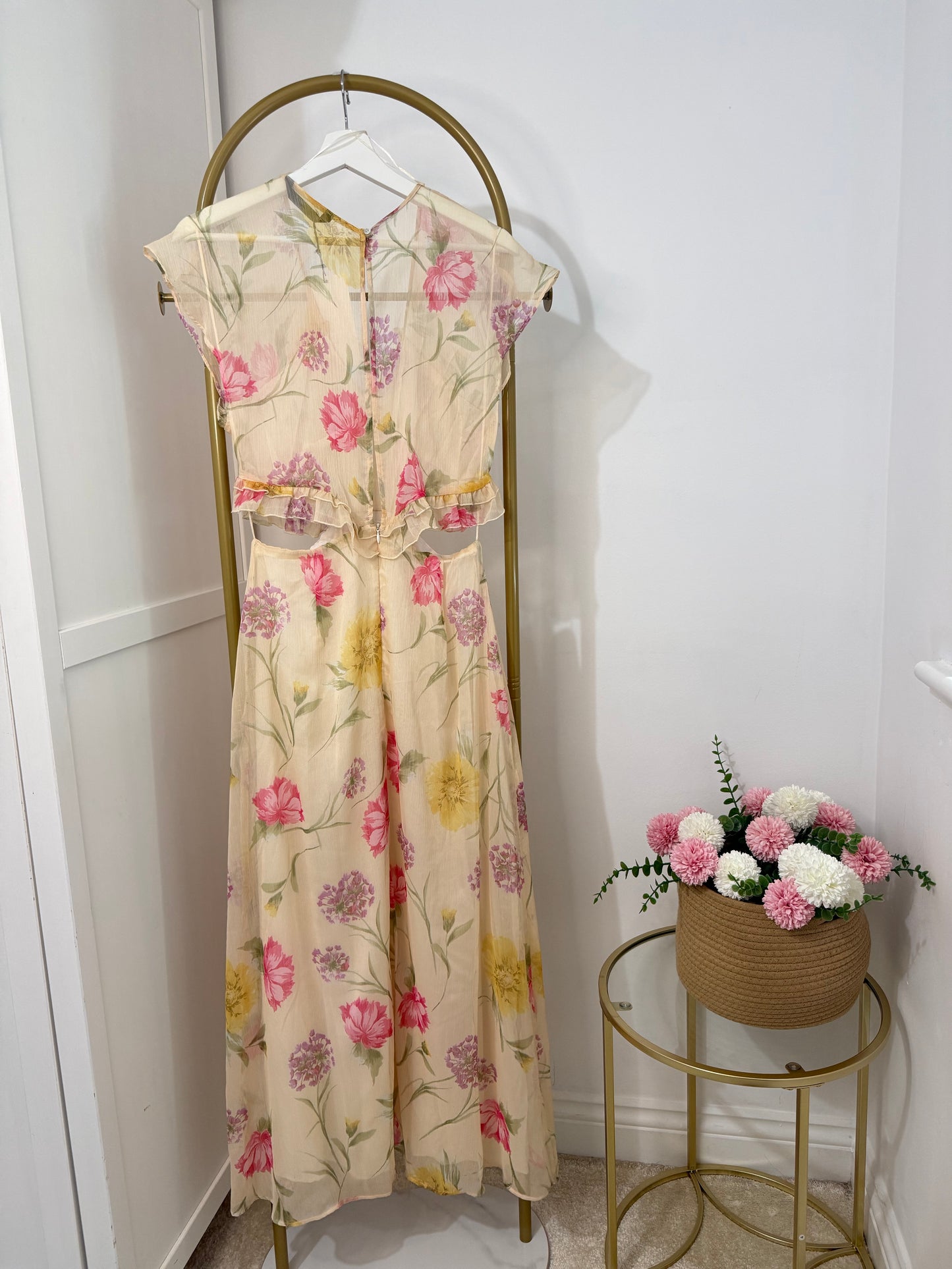 Zara Floral Midi Dress