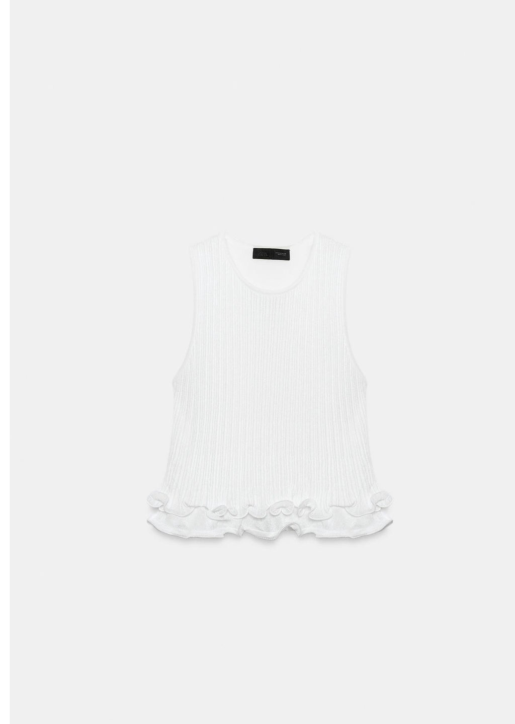 White Co Ord Set Top and Skirt