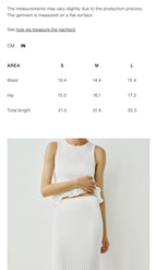 White Co Ord Set Top and Skirt