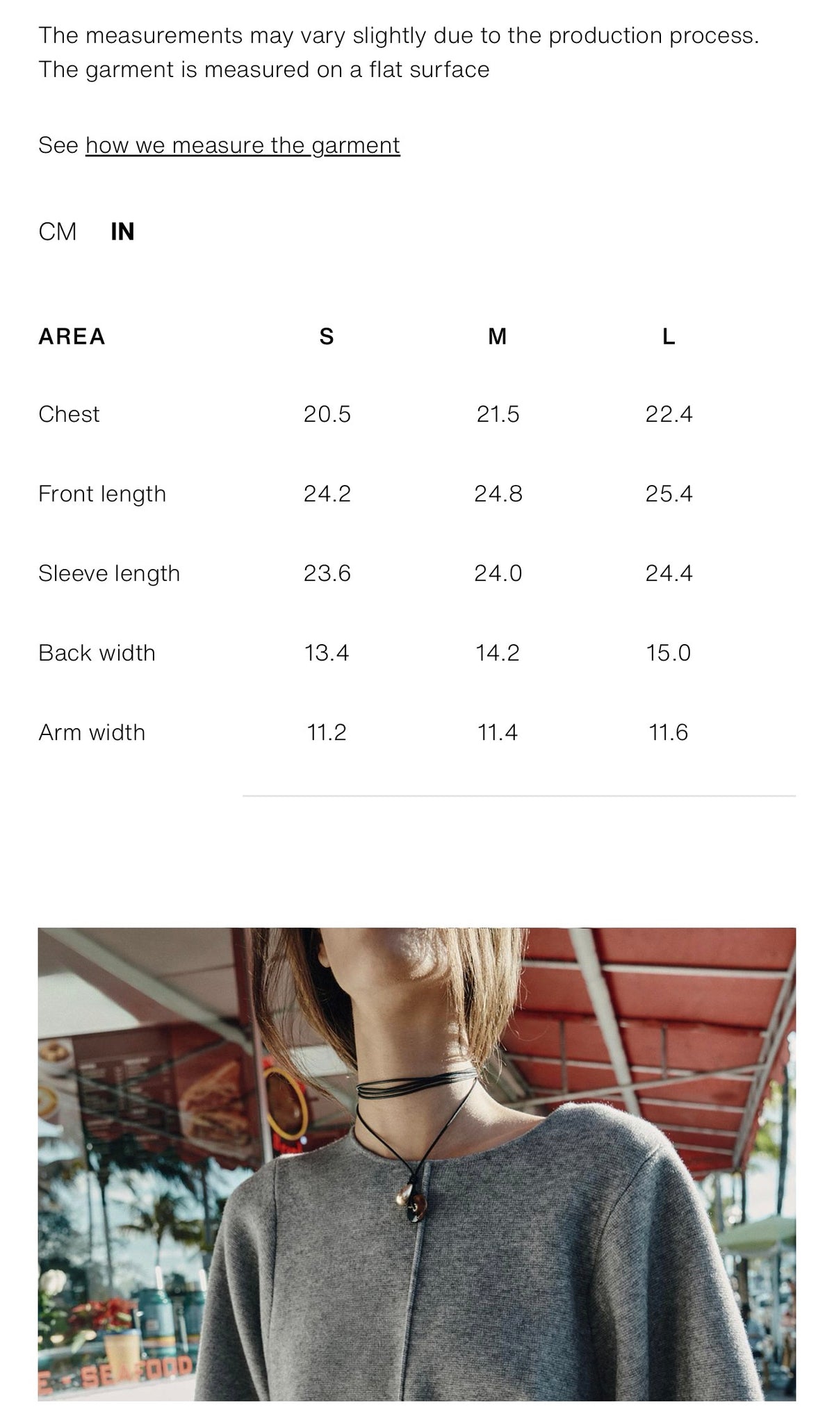     Zara grey belted knit jumper size guide