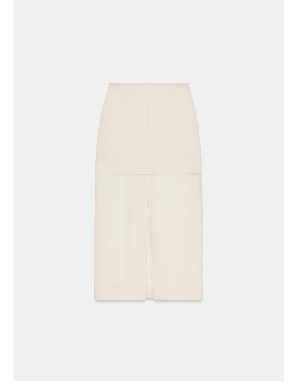 Beige Co Ord Set Top and Skirt