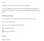     Zara orange knit batwing top care instructions