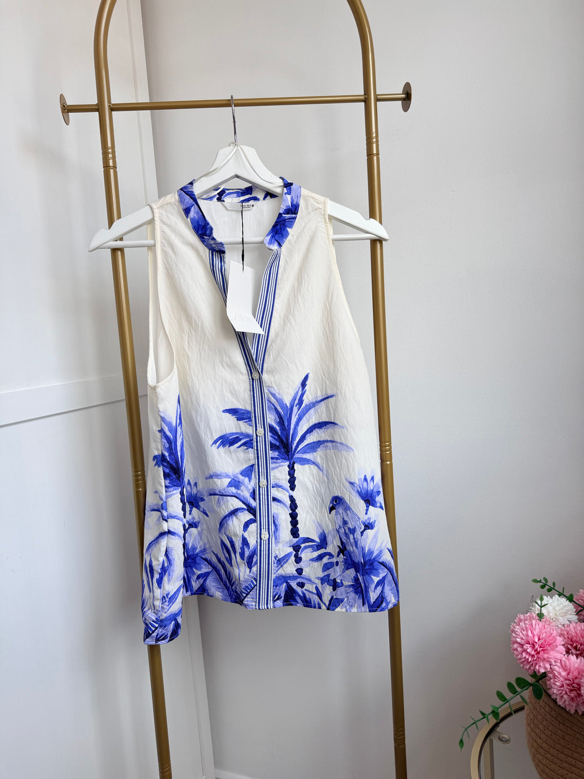 Printed Co Ord Set Blouse and Skirt