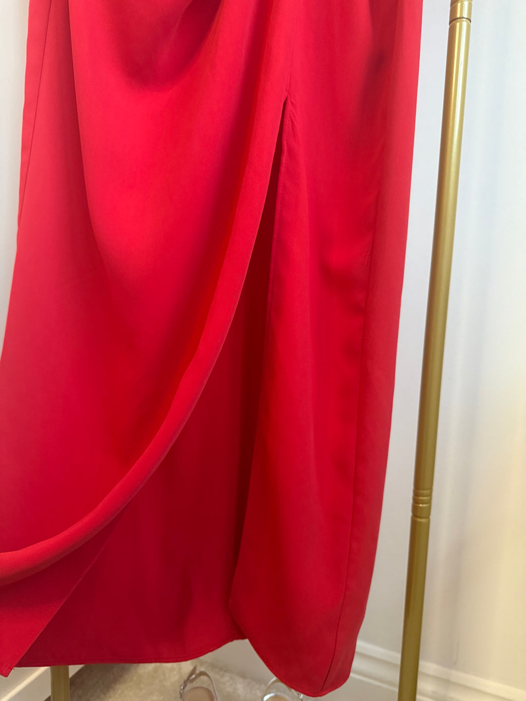 Red Midi Dress