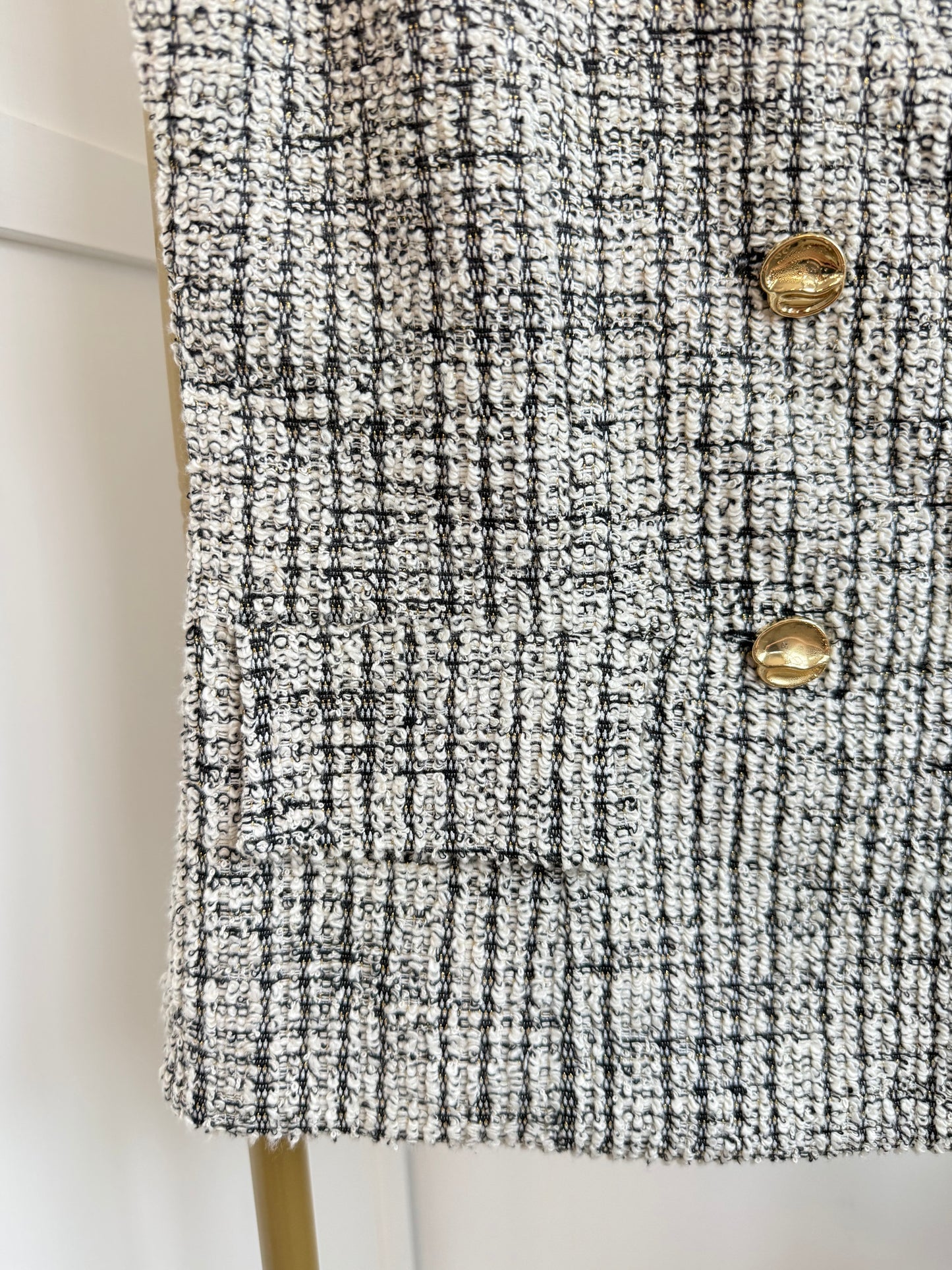 Zara Tweed Waistcoat