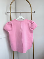 Pink Short Sleeves Top