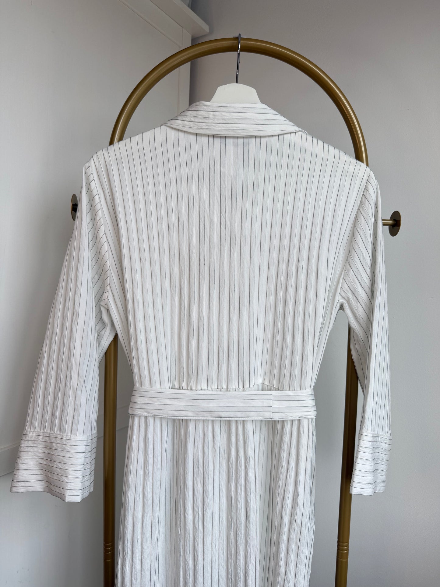Zara White Midi Dress