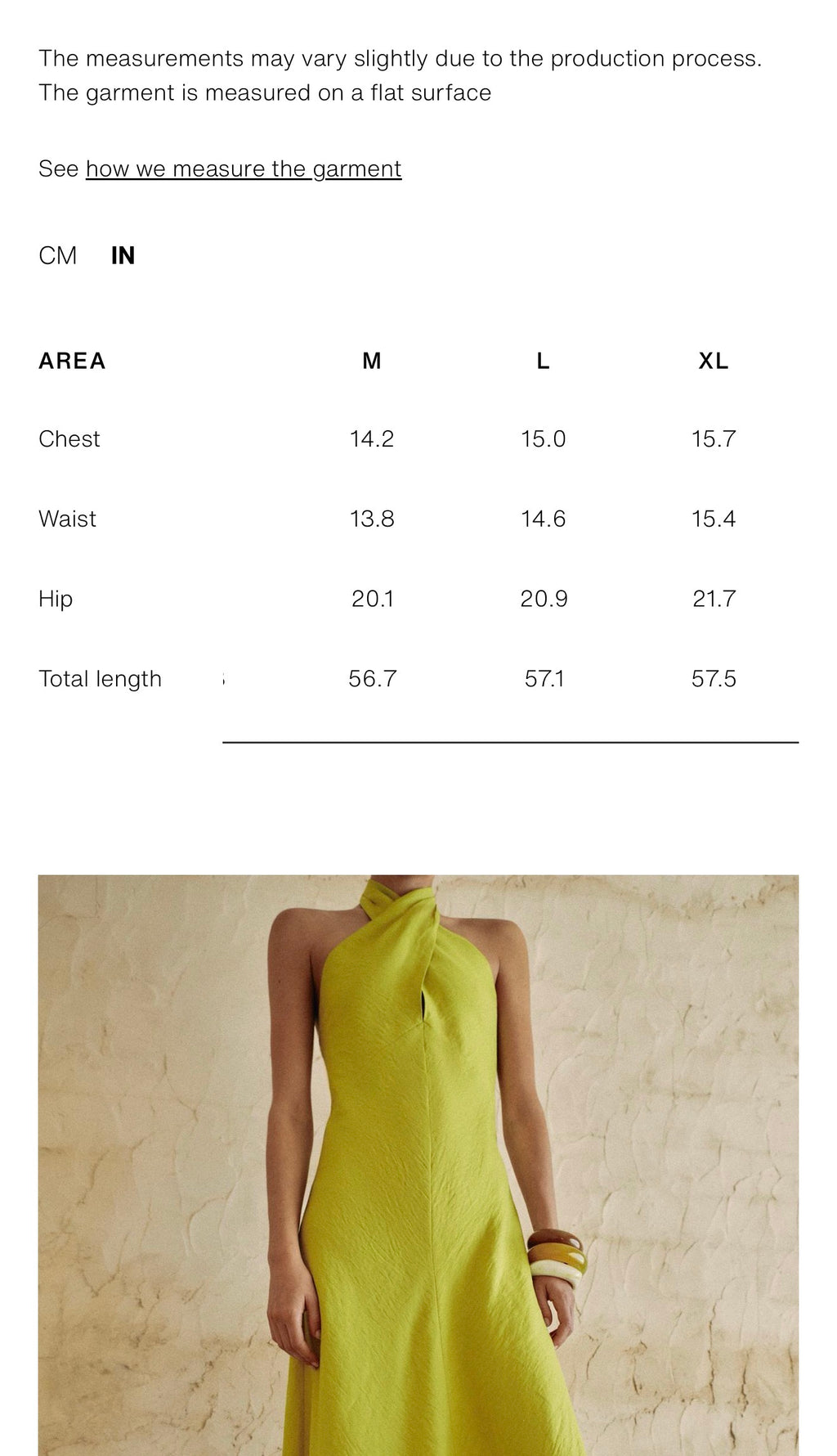 Lime Halter Neck Midi Dress