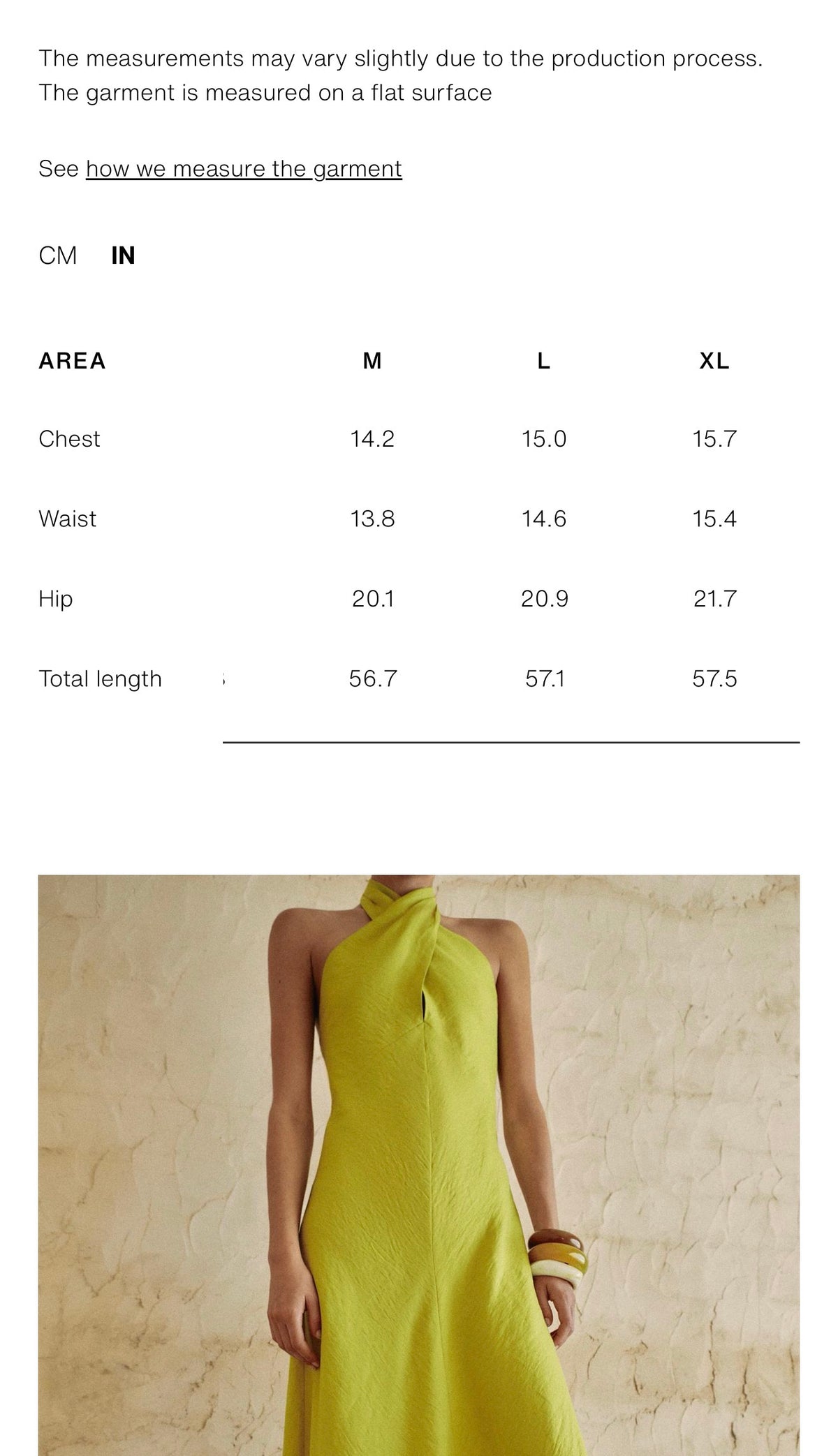 Lime Halter Neck Midi Dress