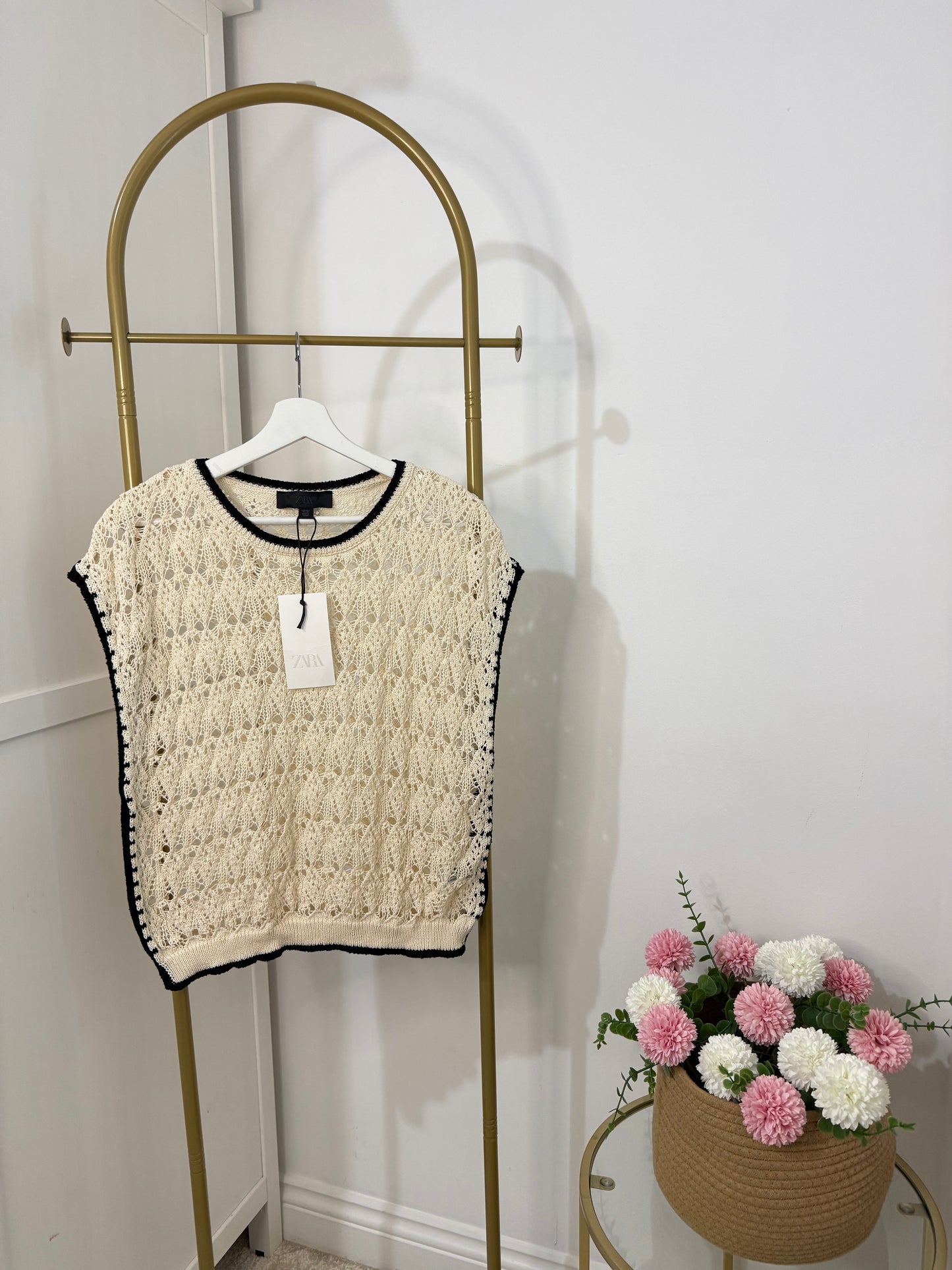 Zara Open Knit Top 0234/099