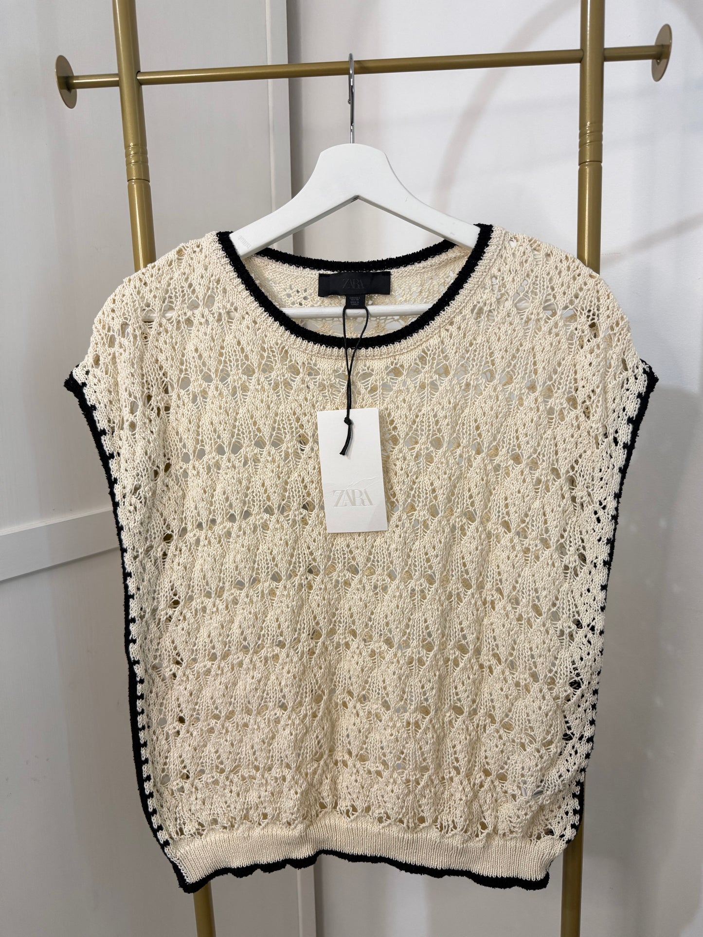 Zara Open Knit Top 0234/099