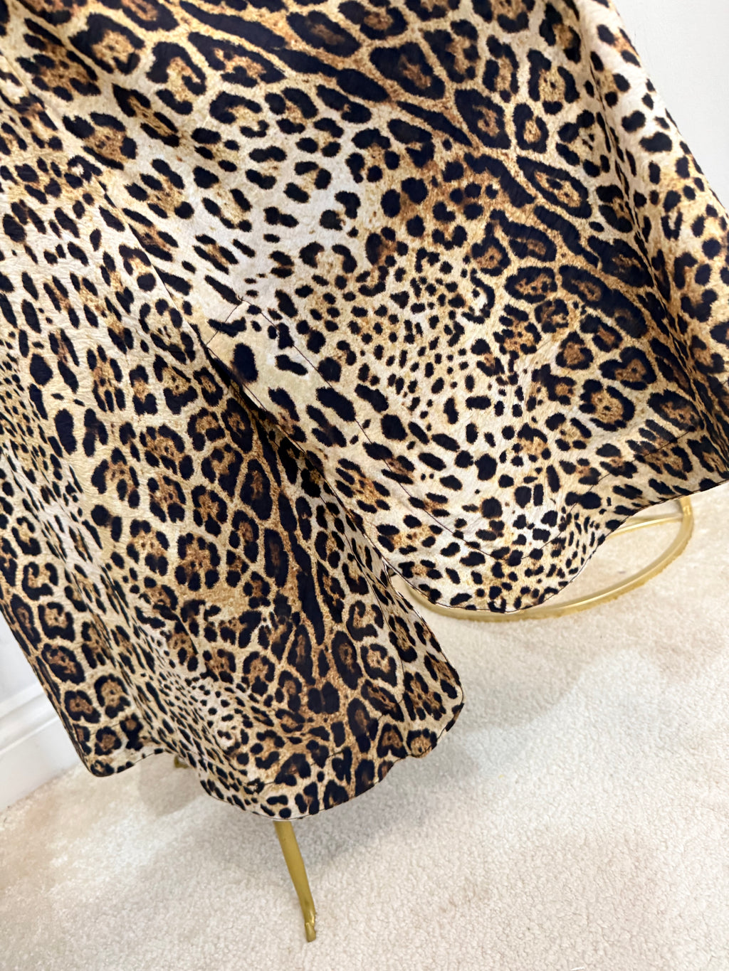 Animal Print Midi Dress