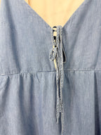 Zara Denim Blue Midi Dress 7484/083
