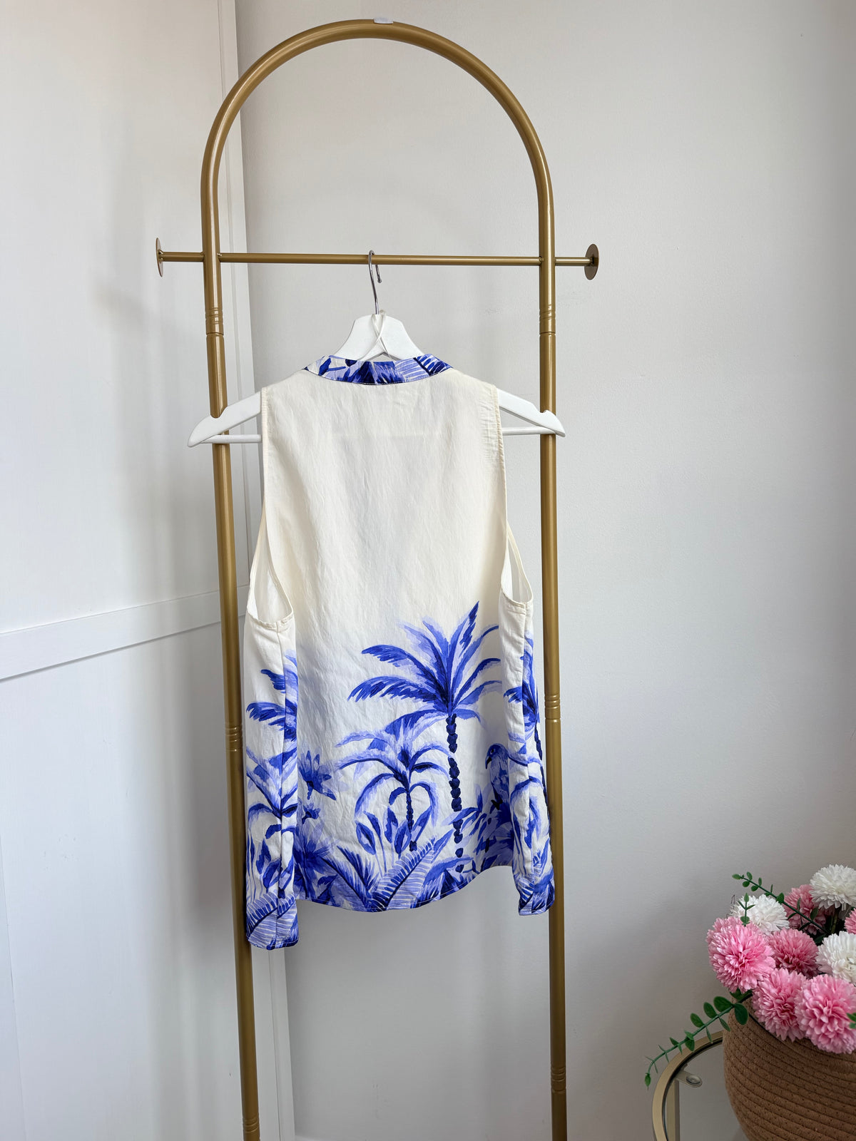 Printed Co Ord Set Blouse and Skirt