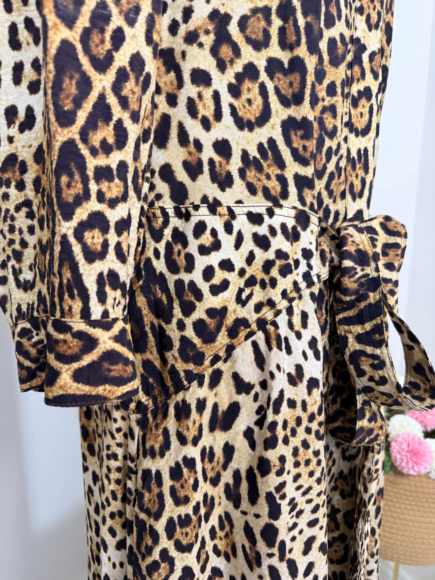 Zara animal print midi dress 8246/144