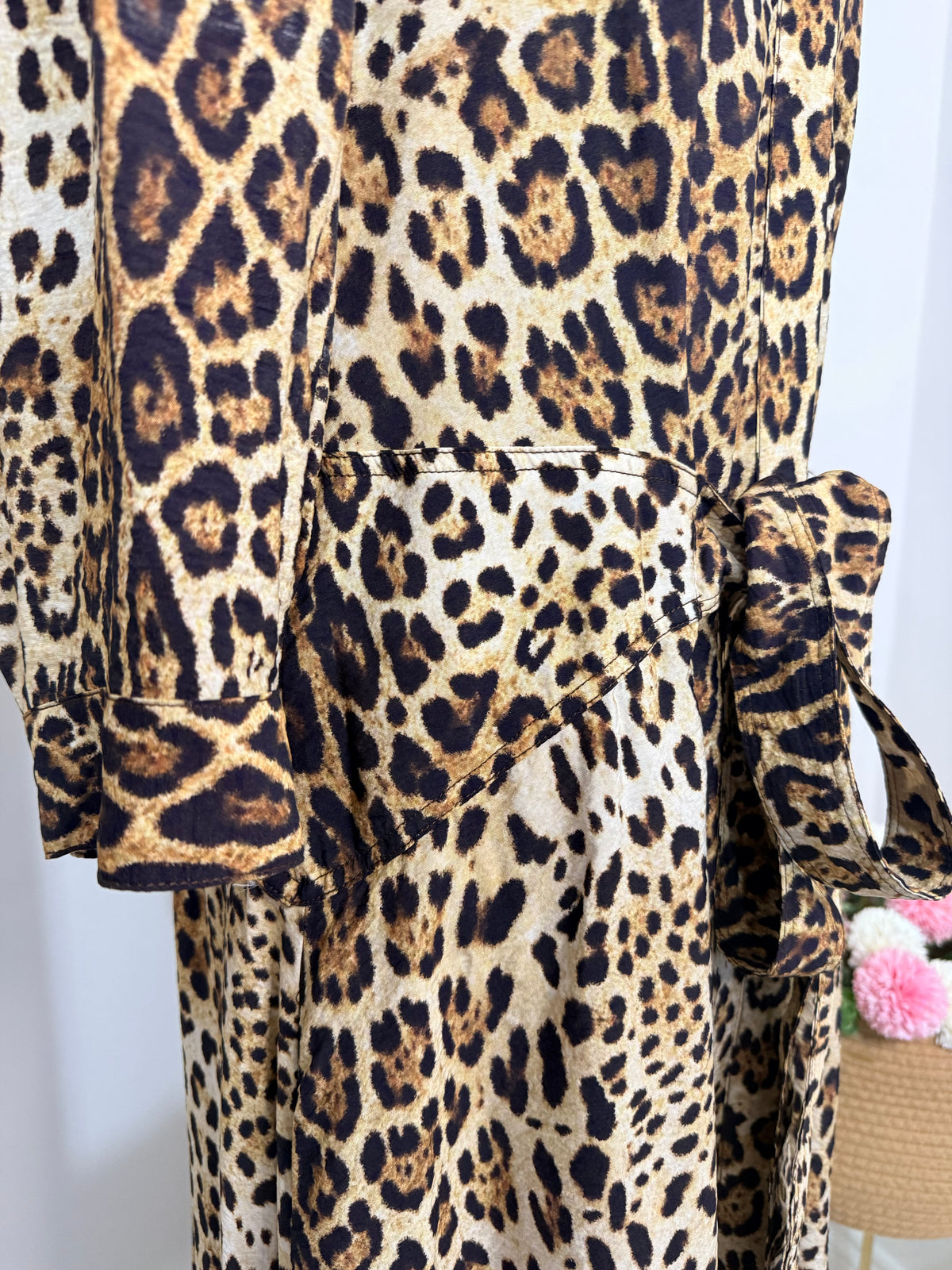 Animal Print Midi Dress