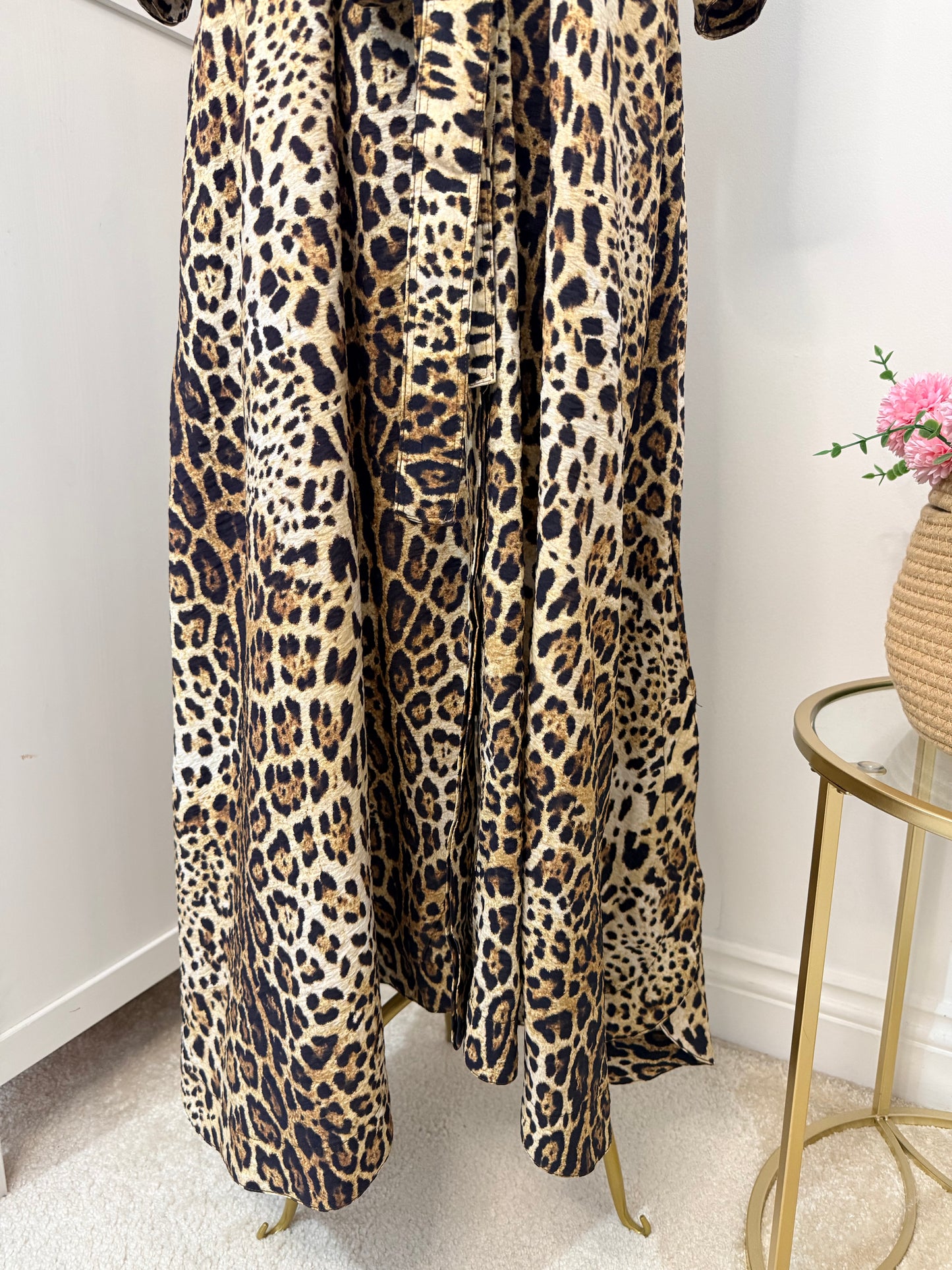 Zara animal print midi dress 8246/144