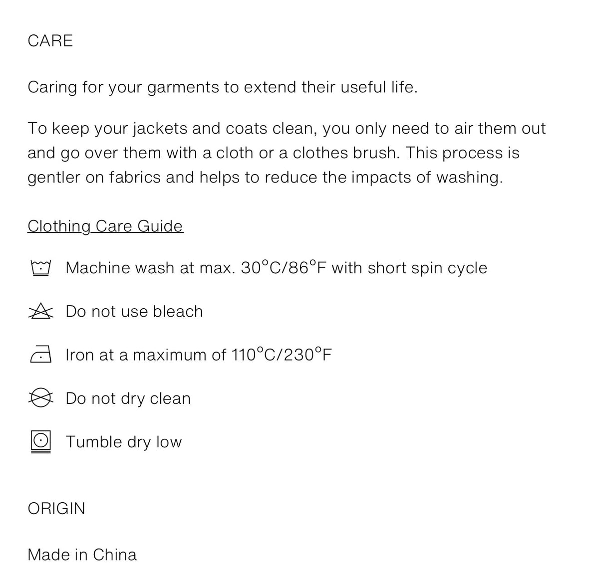     Zara beige knit peplum cardigan care instructions