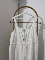 Zara White Midi Dress 8167/703
