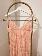 Pink Camisole Maxi Dress