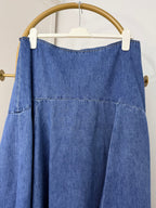 Zara Blue Denim Midi Skirt 9863/240